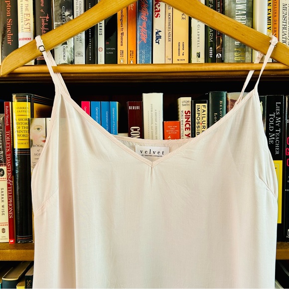 Velvet Graham Spencer Sheer Floral Drawstring Waist Slip Lng Sleeve Midi Dress S - Picture 8 of 16